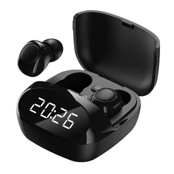 IPX4 Waterproof Wireless Stereo Inear Earbuds Smart noise reduction TWS BT Earphone with Charging Bin Battery Level Time Display
IPX4 Waterproof Wireless Stereo Inear Earbuds Smart noise reduction TWS BT Earphone with Charging Bin Battery Level Time Display