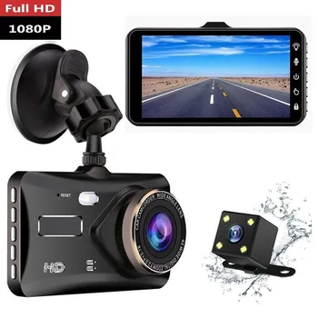 1080P HD Driving Recorder 4'' Dual Lens Front & Rear View Touch Screen Camera Dashboard DVR Dash Cam Drive Car Night Vision
1080P HD Driving Recorder 4'' Dual Lens Front & Rear View Touch Screen Camera Dashboard DVR Dash Cam Drive Car Night Vision