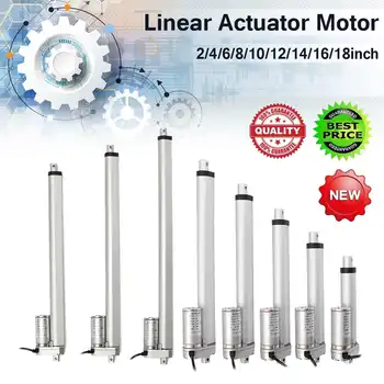 12V 1500N 4mm/s Electric Linear Actuator Adjustable DC Motor Tor Opener Linear Actuator Motor 4/6/8/10/12/14/16/18 Inch
12V 1500N 4mm/s Electric Linear Actuator Adjustable DC Motor Tor Opener Linear Actuator Motor 4/6/8/10/12/14/16/18 Inch