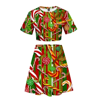 Christmas Cool Goku 3D Outwear Harajuku Navel Sexy Short Sleeve T-shirt+Skirts Sexy Summer Sexy New Arrival Women Summer Sets 
Christmas Cool Goku 3D Outwear Harajuku Navel Sexy Short Sleeve T-shirt+Skirts Sexy Summer Sexy New Arrival Women Summer Sets