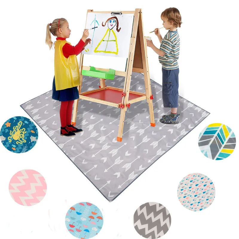 130 * 130cm Dining Chair Cushion Protector Floor Mat Non Slip Mat Picnic Chair Cushion High Mat Waterproof Baby eatting Play Mat
130 * 130cm Dining Chair Cushion Protector Floor Mat Non Slip Mat Picnic Chair Cushion High Mat Waterproof Baby eatting Play Mat