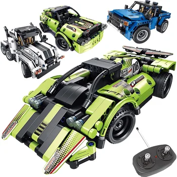 379pcs Technic RC Racing Vehicle Creator 2 in 1 Remote Control car Building Blocks Bricks Festival Gifts Toys for Children Kids
379pcs Technic RC Racing Vehicle Creator 2 in 1 Remote Control car Building Blocks Bricks Festival Gifts Toys for Children Kids