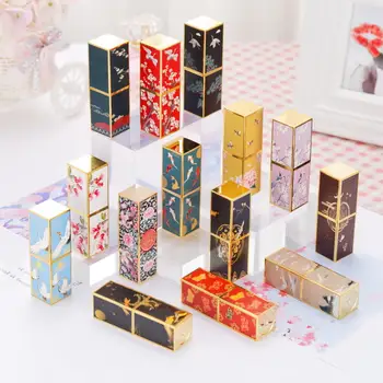 12.1mm Chinese Style 3D Embossed Magnetic Buckle Lip Balm Tube Square Empty Refillable Bottles Lipstick Tube 7.6cm*2.3cm
12.1mm Chinese Style 3D Embossed Magnetic Buckle Lip Balm Tube Square Empty Refillable Bottles Lipstick Tube 7.6cm*2.3cm
