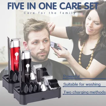 Metal Multifunctional Hair Clipper Rechargeable Electric Hair Grooming Home Haircut Shaver Basic Clipper Hair Clipper
Metal Multifunctional Hair Clipper Rechargeable Electric Hair Grooming Home Haircut Shaver Basic Clipper Hair Clipper