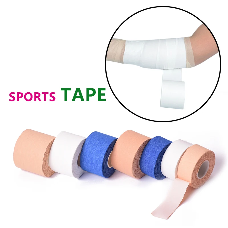 Kinesiology Tape Elastic Cotton Roll Adhesive Athletic Tape Sport Injury Muscle Strain Protection First Aid Bandage Basketball
Kinesiology Tape Elastic Cotton Roll Adhesive Athletic Tape Sport Injury Muscle Strain Protection First Aid Bandage Basketball