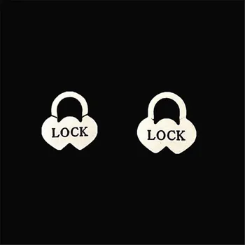 10 Pairs Gold Silver Colour Heart Lock Ear Stud Earrings Romantic Lovers Valentine's Day Gift For Women BFF Jewelry Bijoux
10 Pairs Gold Silver Colour Heart Lock Ear Stud Earrings Romantic Lovers Valentine's Day Gift For Women BFF Jewelry Bijoux