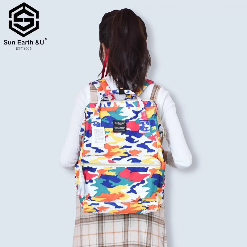 2019 New Style Sun Earth & U Popular Brand Lotte Backpack Waterproof Couples Camouflage Backpack Anti-theft Backpack
2019 New Style Sun Earth & U Popular Brand Lotte Backpack Waterproof Couples Camouflage Backpack Anti-theft Backpack