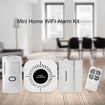 Wireless Security Alarm System Home Wifi Alarm System Phone App Remote Control PIR Door Sensor Burglar Alarmer EU Warehouse
Wireless Security Alarm System Home Wifi Alarm System Phone App Remote Control PIR Door Sensor Burglar Alarmer EU Warehouse