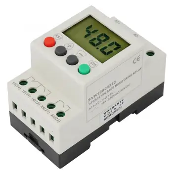SVR1000 Single Phase Over-Voltage Under-Voltage Protection Relay Manual and Automatic
SVR1000 Single Phase Over-Voltage Under-Voltage Protection Relay Manual and Automatic