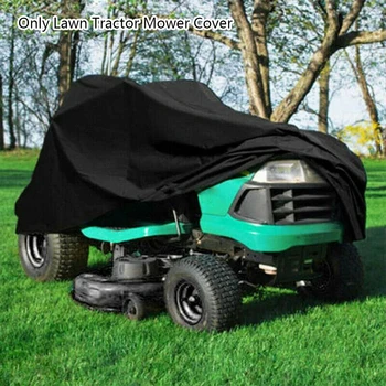 55'' Ride On Lawn Mower Tractor Cover Strong 210D Oxford Cloth Garden Yard UV Protection Waterproof Black With Storage Bag
55'' Ride On Lawn Mower Tractor Cover Strong 210D Oxford Cloth Garden Yard UV Protection Waterproof Black With Storage Bag