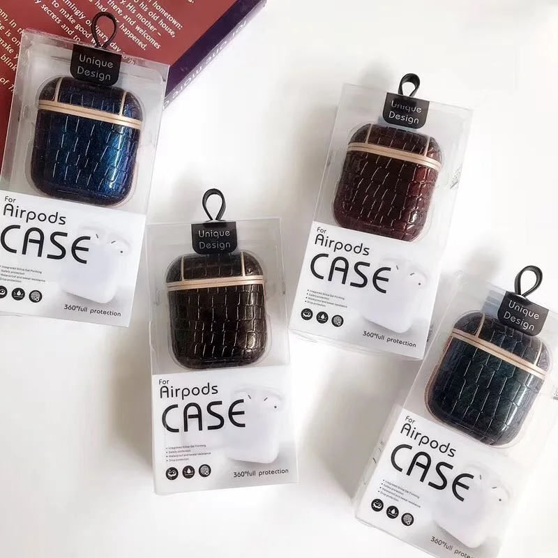 crocodile print case for Airpods case protection Cover Airpods Wireless Bluetooth Headset Colorful Headphone Case luxury case
crocodile print case for Airpods case protection Cover Airpods Wireless Bluetooth Headset Colorful Headphone Case luxury case