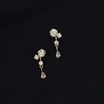 CMajor 9K Solid Gold Earring Fashion Temperament Delicate Personality Tears of Angel Minimal Simple Drop Earrings Gift for Women
CMajor 9K Solid Gold Earring Fashion Temperament Delicate Personality Tears of Angel Minimal Simple Drop Earrings Gift for Women