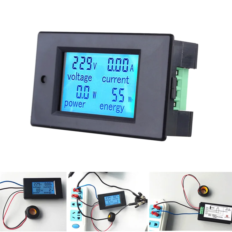 AC Multi-function Digital Meter Power Energy Voltage Meter Power Panel Meter Monitor with Large-screen LCD Electrical Instrument
AC Multi-function Digital Meter Power Energy Voltage Meter Power Panel Meter Monitor with Large-screen LCD Electrical Instrument