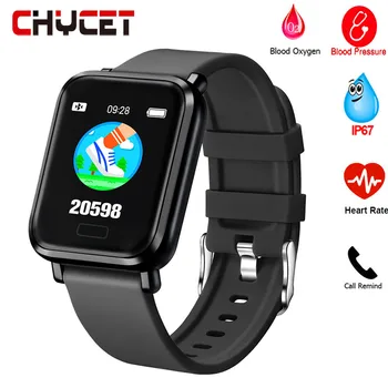 Smart Watch Blood Pressure Oxygen Sport Fitness Tracker Health Heart Rate Monitor Sleep monitoring IP67 Waterproof Smartwatch
Smart Watch Blood Pressure Oxygen Sport Fitness Tracker Health Heart Rate Monitor Sleep monitoring IP67 Waterproof Smartwatch