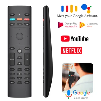 G40S Fly Air Mouse Google Voice Search Mic Gyroscope 2.4G Wireless 33Key IR Learning G40 Smart Remote Control for Android TV Box
G40S Fly Air Mouse Google Voice Search Mic Gyroscope 2.4G Wireless 33Key IR Learning G40 Smart Remote Control for Android TV Box