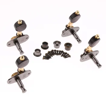 Durable Acoustic Guitar Tuning Peg Machine Head Rosewood 4 String Guitar Button Screws 
Durable Acoustic Guitar Tuning Peg Machine Head Rosewood 4 String Guitar Button Screws