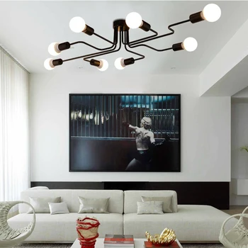 Ceiling Lights Luminaria Led Ceiling Lamp Light For Living Room Personality Industrial Home Lighting Fixture Lamparas De Techo
Ceiling Lights Luminaria Led Ceiling Lamp Light For Living Room Personality Industrial Home Lighting Fixture Lamparas De Techo