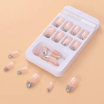 24pcs DIY False Nail Tips Full Cover Round Fake Nails False Nail for Women Girls Bride
24pcs DIY False Nail Tips Full Cover Round Fake Nails False Nail for Women Girls Bride