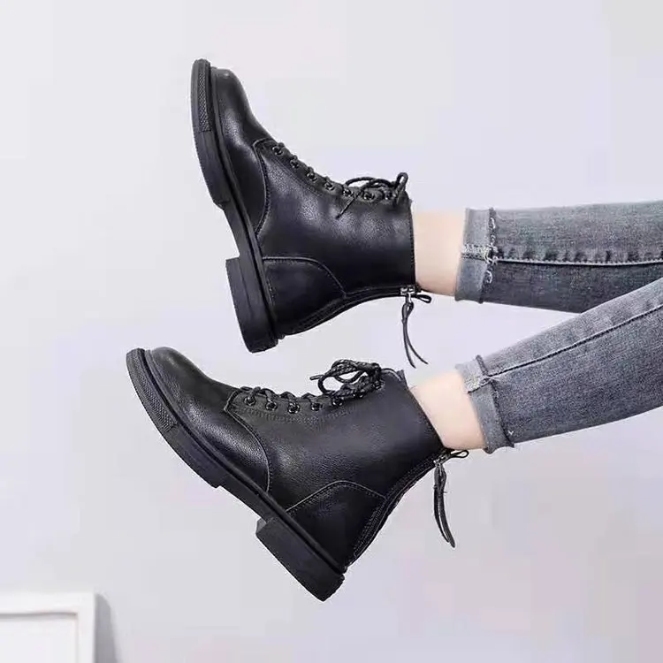 Ozhouzhan 2019 Autumn And Winter Lace-up Followed by Double Zipper Online Celebrity Martin Boots WOMEN'S Boots Versatile Thick B
Ozhouzhan 2019 Autumn And Winter Lace-up Followed by Double Zipper Online Celebrity Martin Boots WOMEN'S Boots Versatile Thick B