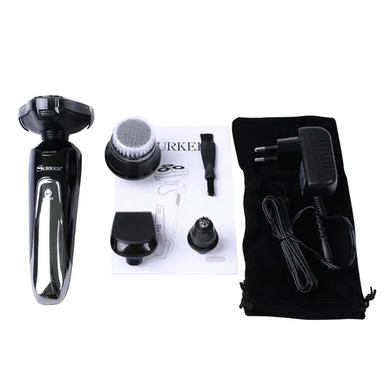 4-in-1 4D LCD Display Multi-function Razor Electric Shaver Washable Nose Hair Trimmer Electric Beard Razor Men Shaving Machine
4-in-1 4D LCD Display Multi-function Razor Electric Shaver Washable Nose Hair Trimmer Electric Beard Razor Men Shaving Machine