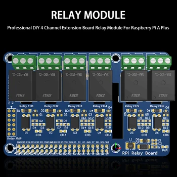 Low Level Circuit Switch 4 Channel Shield Extension Board Electronics Interface Relay Module Controller For Raspberry Pi A Plus
Low Level Circuit Switch 4 Channel Shield Extension Board Electronics Interface Relay Module Controller For Raspberry Pi A Plus