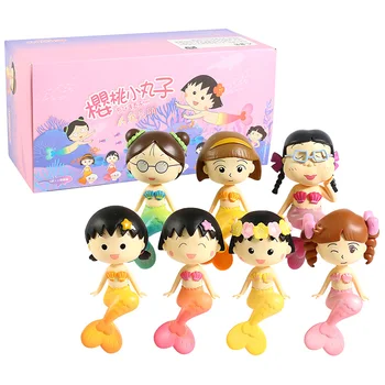 Chi-bi Maruko Chan Mermaid Series Sakura Maruko Sakiko Honami Tamae Migiwa Hanako Himeko Kazuko Sasayama Figures Toys 7pcs/set
Chi-bi Maruko Chan Mermaid Series Sakura Maruko Sakiko Honami Tamae Migiwa Hanako Himeko Kazuko Sasayama Figures Toys 7pcs/set