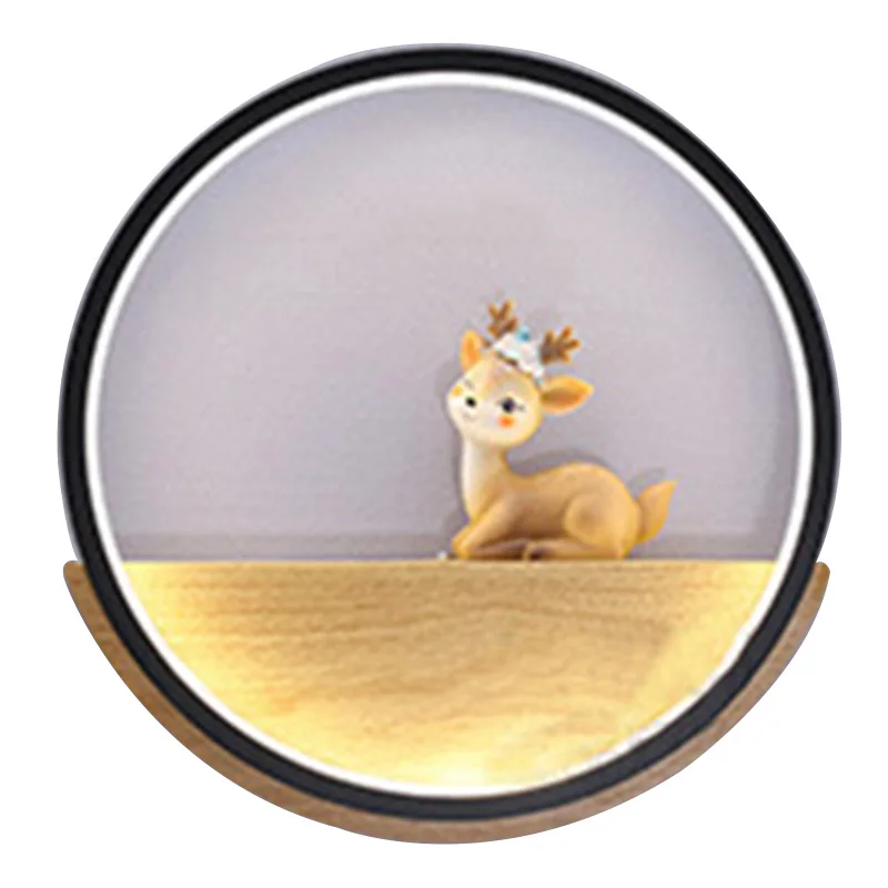 Simple Modern Illumination Wall Light Deers Circle Room Wall Lamp Living Room Bedroom --M25
Simple Modern Illumination Wall Light Deers Circle Room Wall Lamp Living Room Bedroom --M25