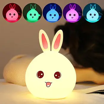 LED 3D USB Night light lamp Children's Night light Baby Sleeping Bedside Lamp Silicone Tap Control Touch Sensor Light Bedroom
LED 3D USB Night light lamp Children's Night light Baby Sleeping Bedside Lamp Silicone Tap Control Touch Sensor Light Bedroom