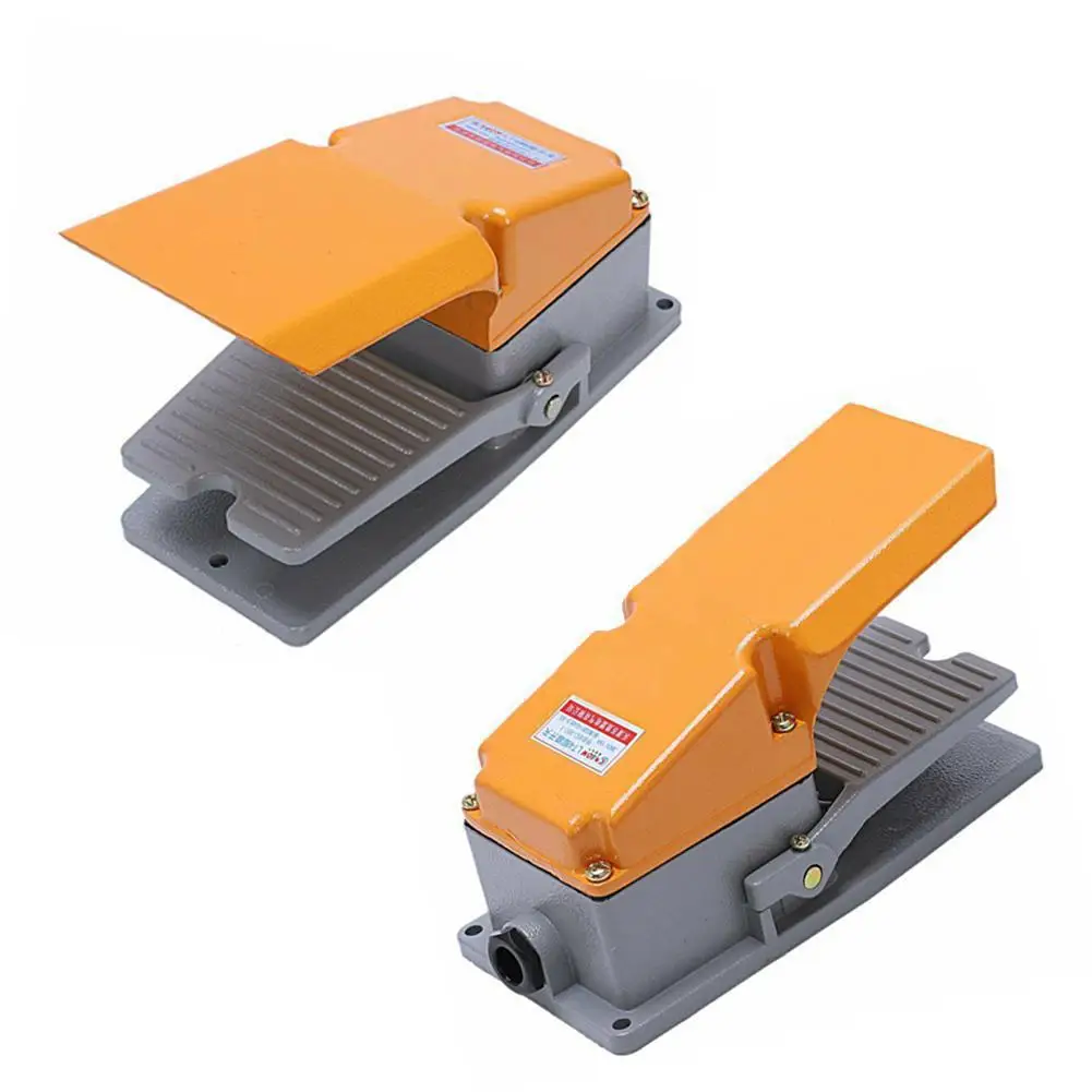 LT4 Foot Switch Aluminium Case Treadle Pedal Switch for Machine Tool Control Silver Contact
LT4 Foot Switch Aluminium Case Treadle Pedal Switch for Machine Tool Control Silver Contact