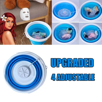 Mini Portable Washing Machine UPGRADED Folding Laundry Machine Convenient
Mini Portable Washing Machine UPGRADED Folding Laundry Machine Convenient