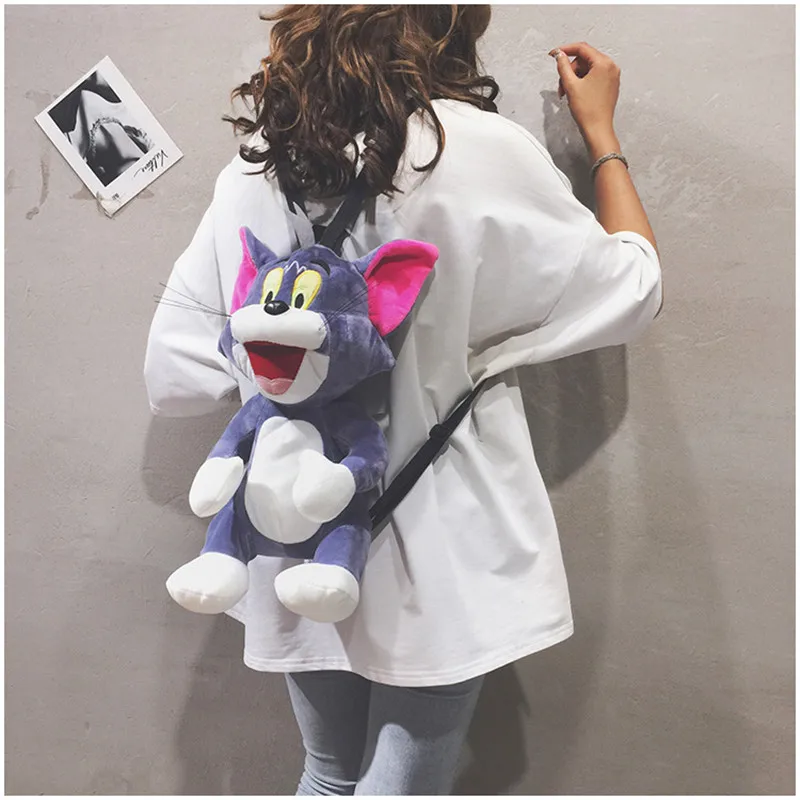 Tom and Jerry Plush backpacks stuffed toys plush toy backpack A birthday present for your child
Tom and Jerry Plush backpacks stuffed toys plush toy backpack A birthday present for your child