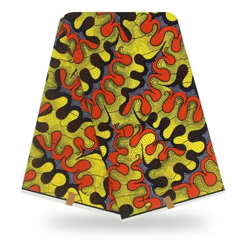 Cotton Material African High Quality Nederlands Wax Colorful Printed Pagne Veritable Real Wax Fabric
Cotton Material African High Quality Nederlands Wax Colorful Printed Pagne Veritable Real Wax Fabric