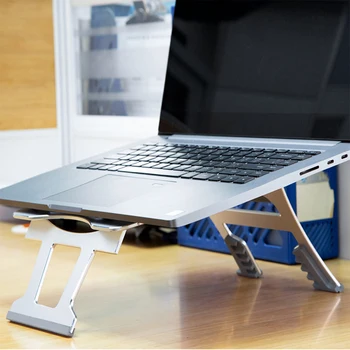 Multi-Functional Laptop Stand 3 Modes 9 Angles Adjustable Desktop Foldable Notebooks Stand for Home Office VH99
Multi-Functional Laptop Stand 3 Modes 9 Angles Adjustable Desktop Foldable Notebooks Stand for Home Office VH99