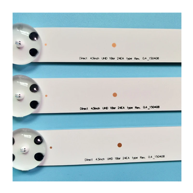 LED Backlight strip 8 lamp For LG Innotek Direct 43inch UHD 1Bar 24EA 43uh619v 43UH610V 43UH6030 UF64 UHD_A 43LH5700 43LH60FHD
LED Backlight strip 8 lamp For LG Innotek Direct 43inch UHD 1Bar 24EA 43uh619v 43UH610V 43UH6030 UF64 UHD_A 43LH5700 43LH60FHD