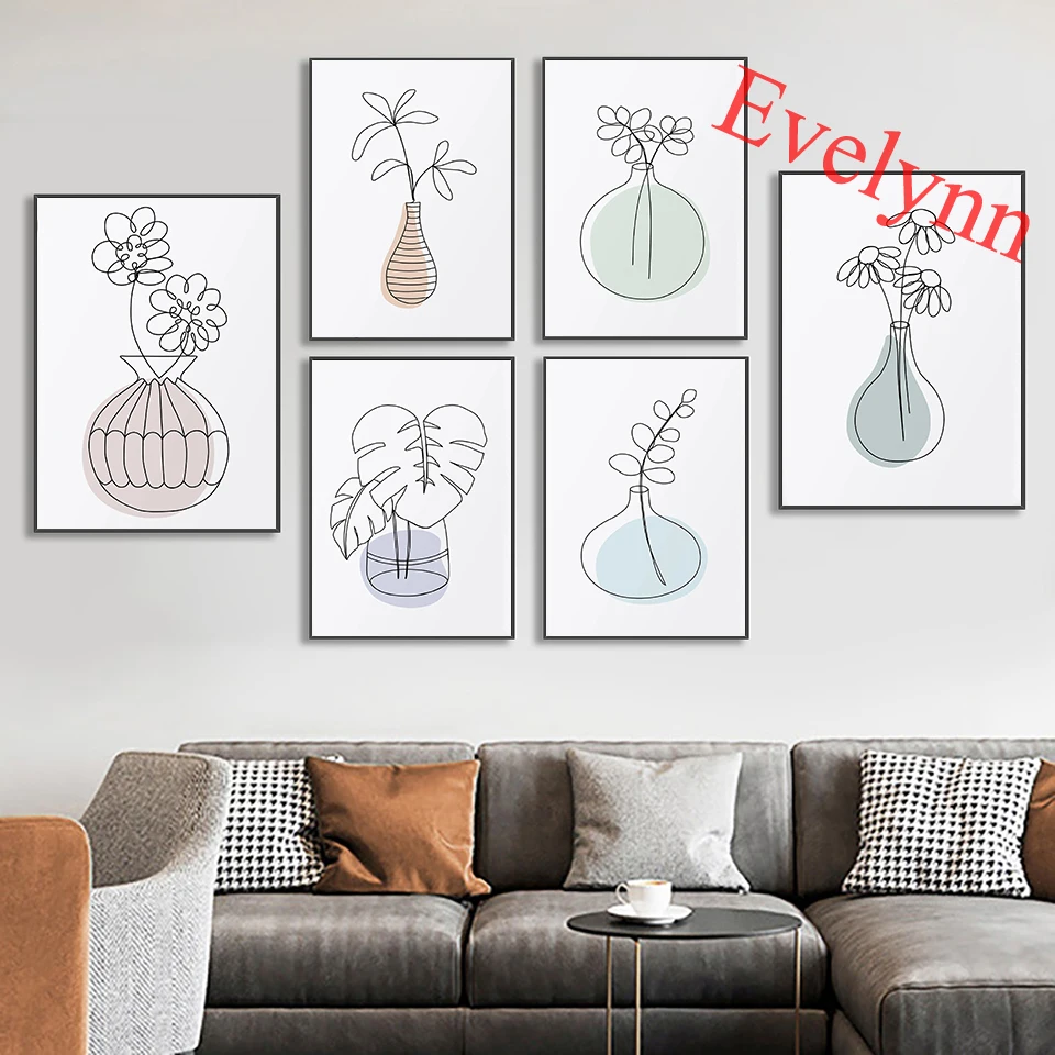 Nordic Wall Art Botanical Line Art Print Set, Abstract Vase Floral Printable Wall Art Poster,Flower Line Drawing, Gallery Wall
Nordic Wall Art Botanical Line Art Print Set, Abstract Vase Floral Printable Wall Art Poster,Flower Line Drawing, Gallery Wall