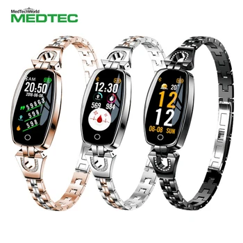 Smart Sport Bracelet Wristband Blood Pressure Heart Rate Monitor Pedometer Health monitoring Bluetooth call Lady's Bracelet IP67
Smart Sport Bracelet Wristband Blood Pressure Heart Rate Monitor Pedometer Health monitoring Bluetooth call Lady's Bracelet IP67