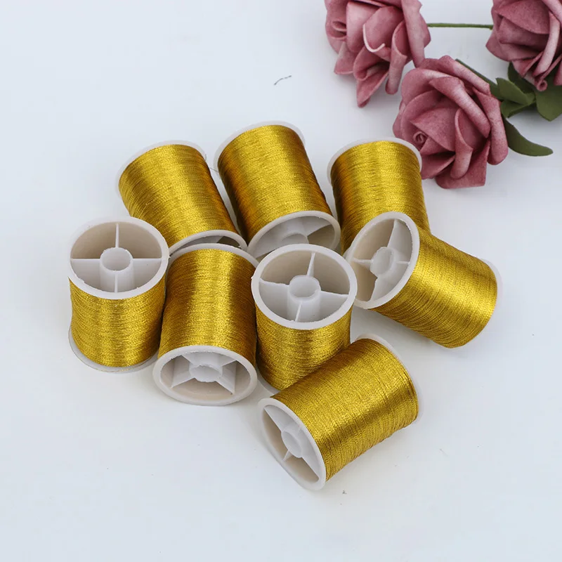 80meter/roll Cross Stitch Thread Sewing Tools DIY Gold Silver Mixed Color Line String Bobbin Handmade Crafts Accessories A022
80meter/roll Cross Stitch Thread Sewing Tools DIY Gold Silver Mixed Color Line String Bobbin Handmade Crafts Accessories A022