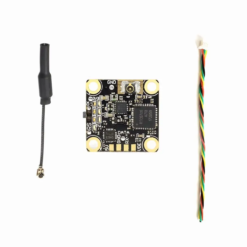 HGLRC FD VTX Micro Switchable FPV Transmitter 48CH Raceband 25/100/200/400mW with IPEX for FPV Racing Drone RC Quadcopter
HGLRC FD VTX Micro Switchable FPV Transmitter 48CH Raceband 25/100/200/400mW with IPEX for FPV Racing Drone RC Quadcopter