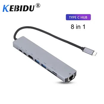 8-in-1 Type C Hub USB C To HDMI USB 3.0 Ports USB 2.0 Port SD/TF Card Reader USB-C Power Delivery For MacBook Pro 3.1 Splitter
8-in-1 Type C Hub USB C To HDMI USB 3.0 Ports USB 2.0 Port SD/TF Card Reader USB-C Power Delivery For MacBook Pro 3.1 Splitter
