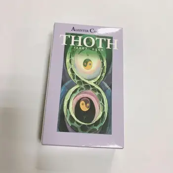 78pcs/set Thoth Tarot cards Divination board game card set all in English
78pcs/set Thoth Tarot cards Divination board game card set all in English