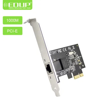 EDUP PCI Express PCI-E Network Card 1000Mbps Gigabit Ethernet 10/100/1000M RJ-45 LAN Adapter Converter Network Controller For PC
EDUP PCI Express PCI-E Network Card 1000Mbps Gigabit Ethernet 10/100/1000M RJ-45 LAN Adapter Converter Network Controller For PC