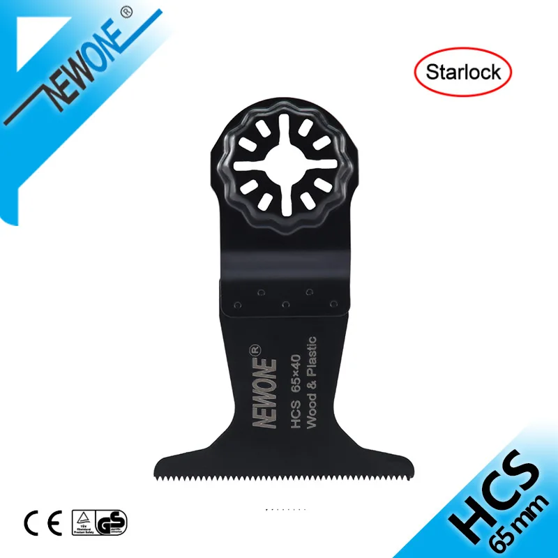 NEWONE 65mm new design Starlock HCS Standard Saw Blade E-cut Multi Pack Oscillating Tool for Cutting Wood Drywall Plastics | Инструменты