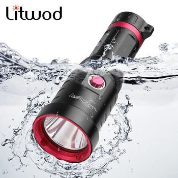 XHP70.2 Diving Military Grade Led Flashlight Torch Waterproof Underwater 100m Power 26650 or 18650 Battery Bulbs Lantern Litwod
XHP70.2 Diving Military Grade Led Flashlight Torch Waterproof Underwater 100m Power 26650 or 18650 Battery Bulbs Lantern Litwod