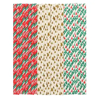 100pcs Christmas Paper Christmas Straws Party Supplies Festival Paper Sucker
100pcs Christmas Paper Christmas Straws Party Supplies Festival Paper Sucker