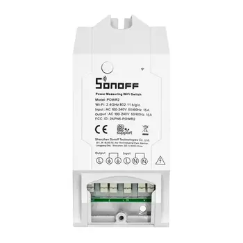 SONOFF POW R2 15A 3500W Wifi Switch Controller Real Time Power Consumption Monitor Measurement For Smart Home Automation
SONOFF POW R2 15A 3500W Wifi Switch Controller Real Time Power Consumption Monitor Measurement For Smart Home Automation