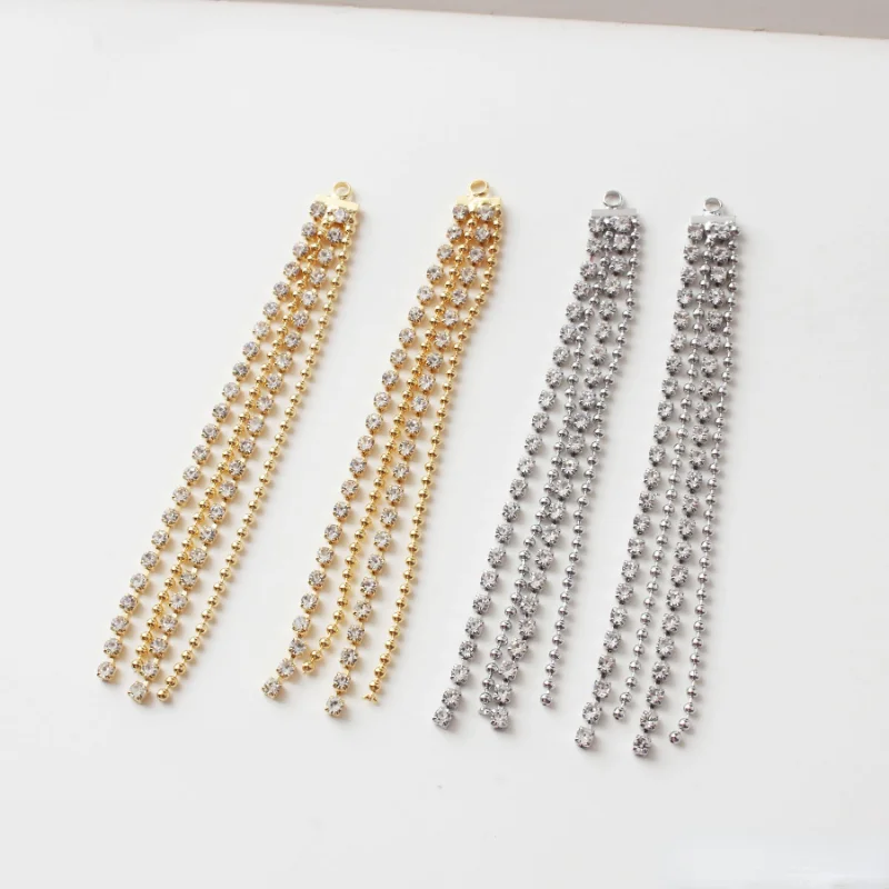 18k gold bag color preservation tassel rhinestone ball chain pendant diy earring material accessories
18k gold bag color preservation tassel rhinestone ball chain pendant diy earring material accessories