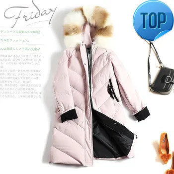 Jacket Parka Winter Women Clothes 2020 Big Fur Collar Down Cotton Coat Female Jacket Korean Vintage Coats Warm Long Tops ZT4189 
Jacket Parka Winter Women Clothes 2020 Big Fur Collar Down Cotton Coat Female Jacket Korean Vintage Coats Warm Long Tops ZT4189
