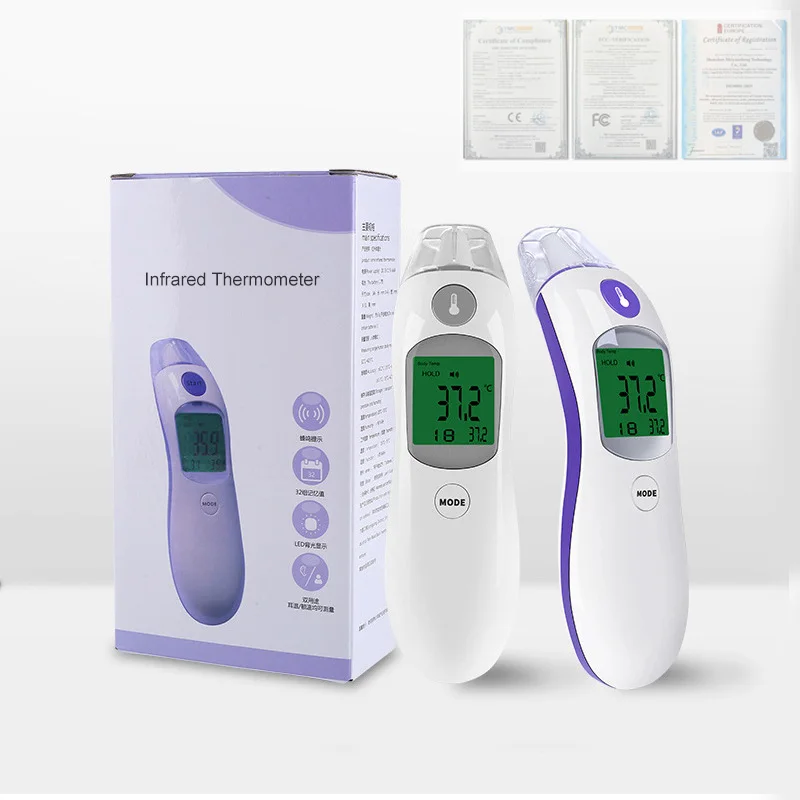 Digital Termomete Infrared Forehead Body Thermometer Gun Baby/Adult Laser Non-contact Temperature Measurement Device
Digital Termomete Infrared Forehead Body Thermometer Gun Baby/Adult Laser Non-contact Temperature Measurement Device