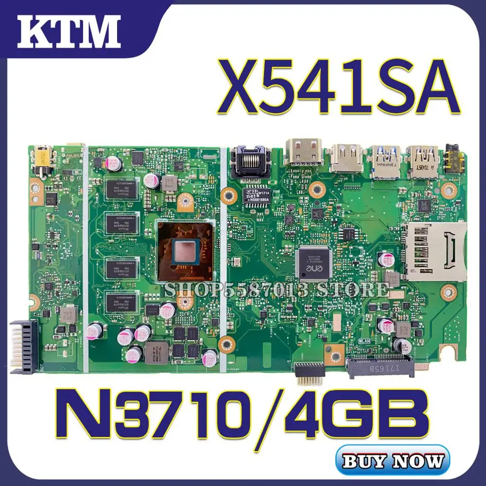 X541SA for ASUS X541S X541 X541SA laptop motherboard X541SA mainboard test OK N3710 4 cores cpu 4GB RAM
X541SA for ASUS X541S X541 X541SA laptop motherboard X541SA mainboard test OK N3710 4 cores cpu 4GB RAM