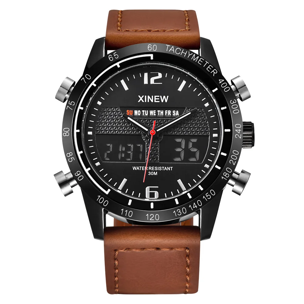 The latest sports watch in 2020 men's quartz watch top brand leather multi time fashion first choice reloj hombre
The latest sports watch in 2020 men's quartz watch top brand leather multi time fashion first choice reloj hombre